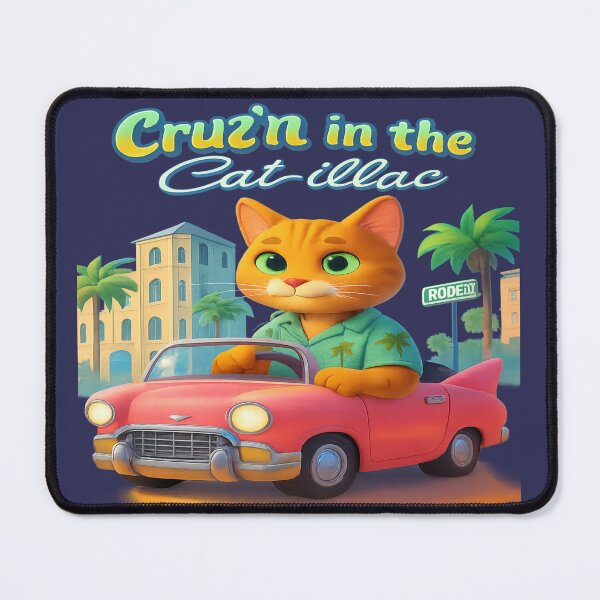 Item preview, Cruz'n in the Cat-illac designed and sold by Geep-OG-Design.