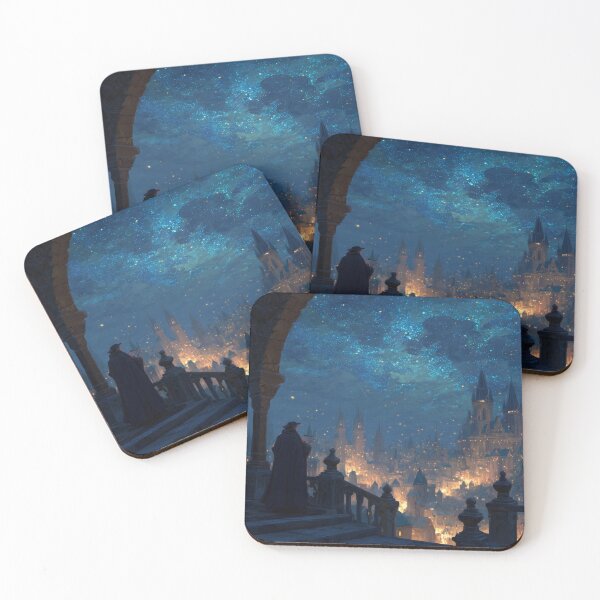 Item preview, Wizard Observing the Ancient City designed and sold by Rtymer.