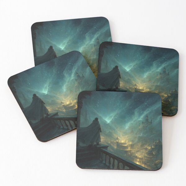 Item preview, Wizard Observing the Ancient City designed and sold by Rtymer.