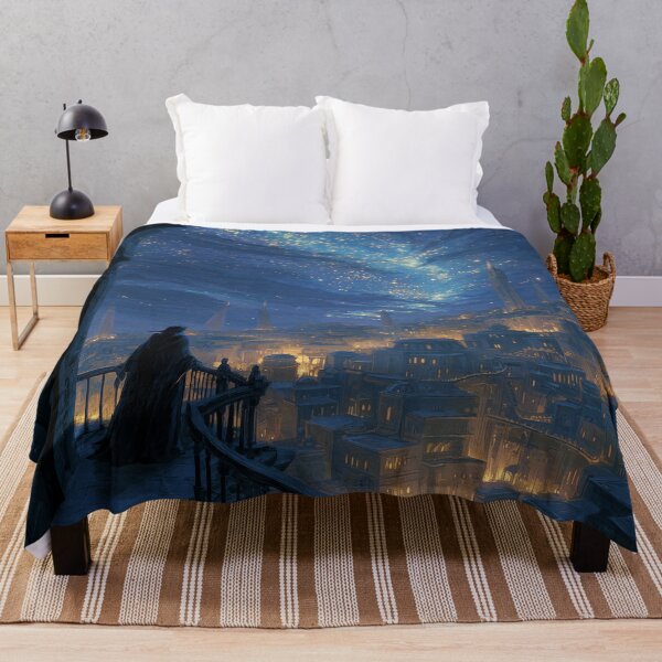 Item preview, Wizard Observing the Ancient City designed and sold by Rtymer.
