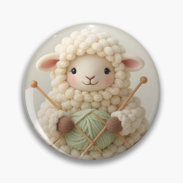 Item preview, Wooly sheep all set to knit designed and sold by Ponted.