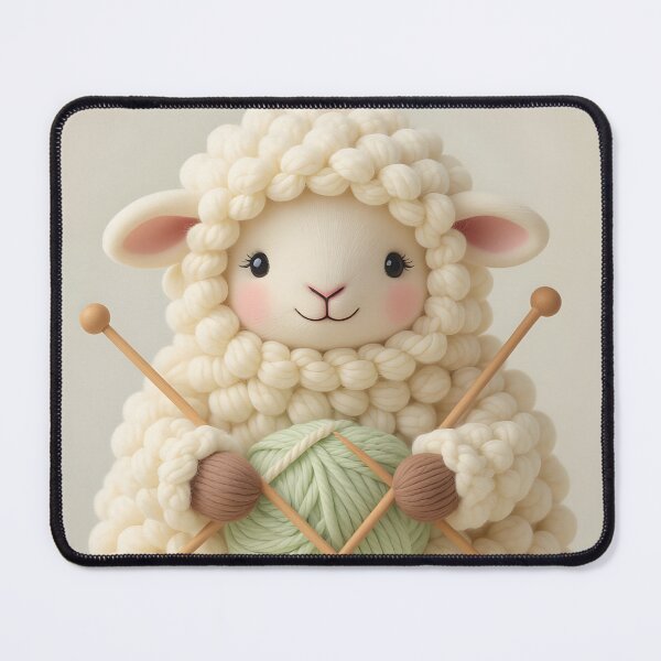 Item preview, Wooly sheep all set to knit designed and sold by Ponted.
