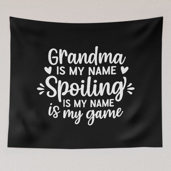 Item preview, Grandma is my name Spoiling is My Game,Mothers Day Gift for Grandma designed and sold by CloudyPress.