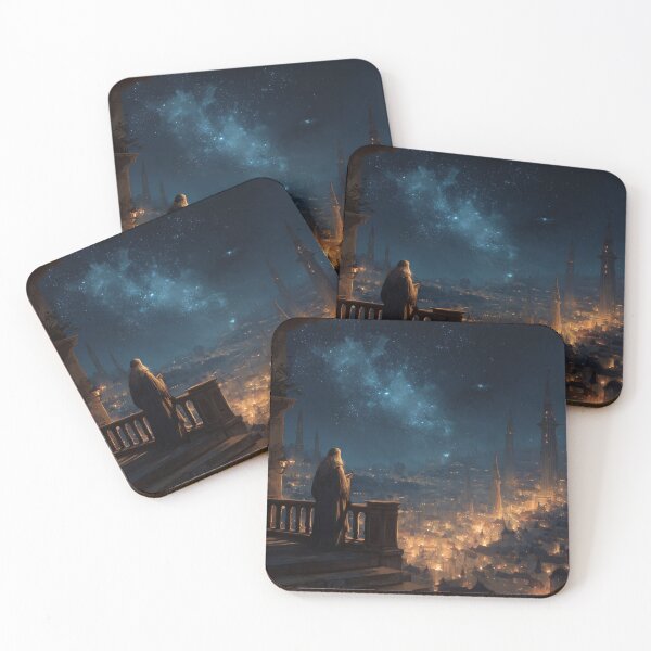 Item preview, Wizard Observing the Ancient City designed and sold by Rtymer.