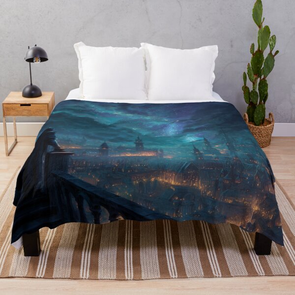 Item preview, Wizard Observing the Ancient City designed and sold by Rtymer.
