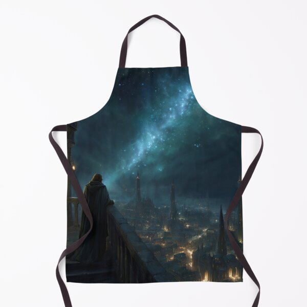 Item preview, Wizard Observing the Ancient City designed and sold by Rtymer.