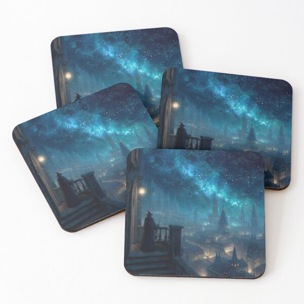 Item preview, Wizard Observing the Ancient City designed and sold by Rtymer.
