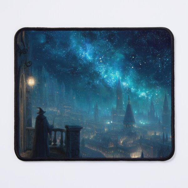 Item preview, Wizard Observing the Ancient City designed and sold by Rtymer.