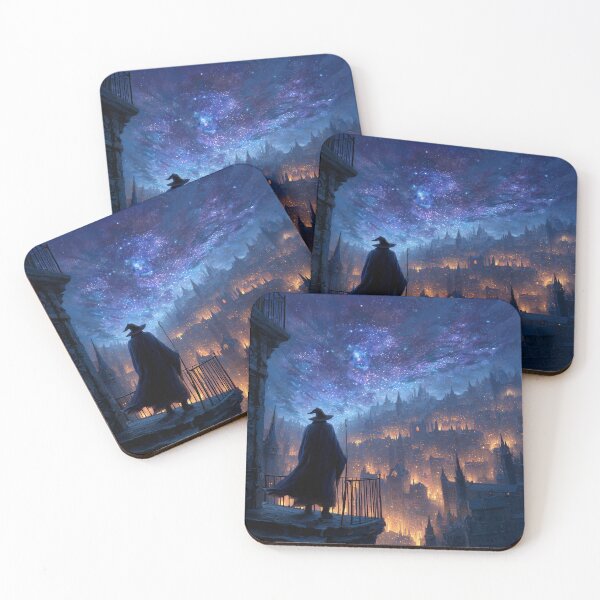 Item preview, Wizard Observing the Ancient City designed and sold by Rtymer.