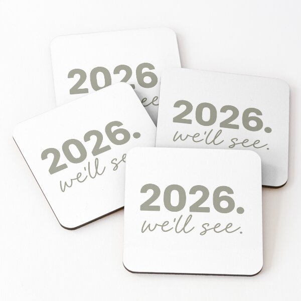 Item preview, 2026. We’ll See. – Funny New Year Sarcastic Quote Shirt “New Years Gift Resolutions “ designed and sold by Kaehaniz.
