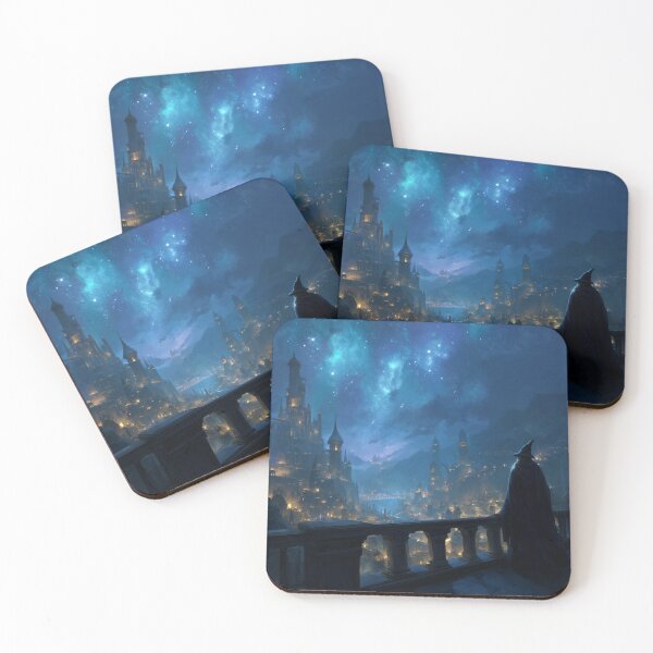 Item preview, Wizard Observing the Ancient City designed and sold by Rtymer.