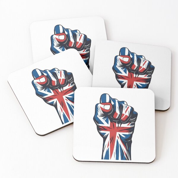 Item preview, British Strength Fist – Bold Union Flag Graphic Art designed and sold by KentonDesignsUK.