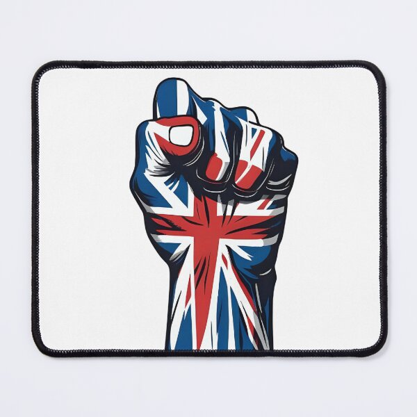 Item preview, British Strength Fist – Bold Union Flag Graphic Art designed and sold by KentonDesignsUK.