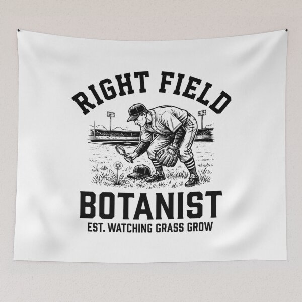 Item preview, Funny Right Field Baseball Player Vintage Sports Humor designed and sold by Mason-Pride.