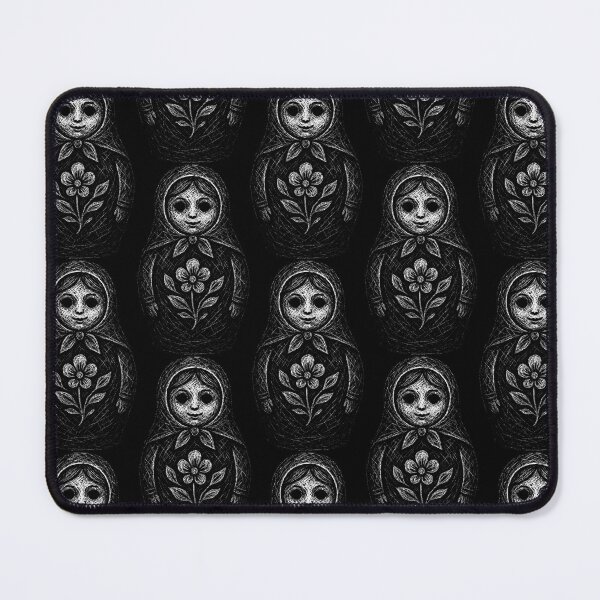 Item preview, Dark Matryoshka Doll Scratch Art designed and sold by Mortisigil.
