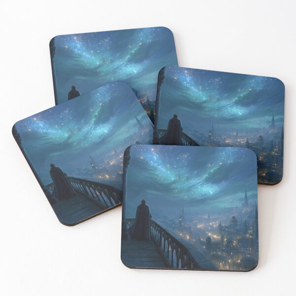 Item preview, Wizard Observing the Ancient City designed and sold by Rtymer.