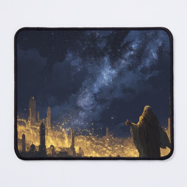 Item preview, Wizard Observing the Ancient City designed and sold by Rtymer.