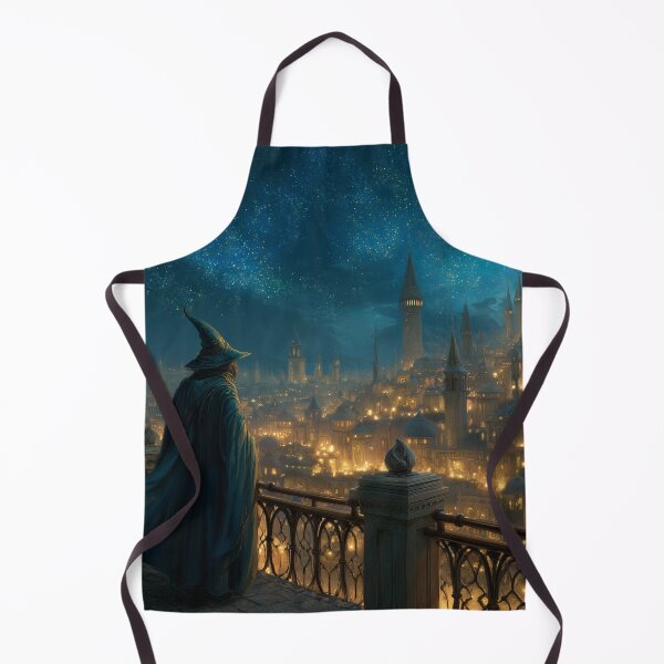 Item preview, Wizard Observing the Ancient City designed and sold by Rtymer.