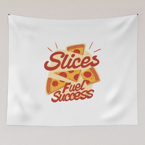 Item preview, Pizza Slices Fuel Everyday Hustle And Motivation designed and sold by FWLKIT.
