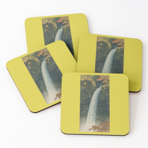 Item preview, Vintage, Japanese art, woodblock, Ukiyo-e, Water fall, Hasui Kawase, Wall art, Puzzle, designed and sold by VintageJapan for Japanese woodblock, Ukiyoe, Retro art and more.