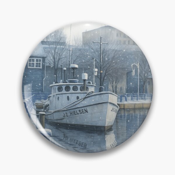 Item preview, Winter Boat Scene designed and sold by Scott Hayes.