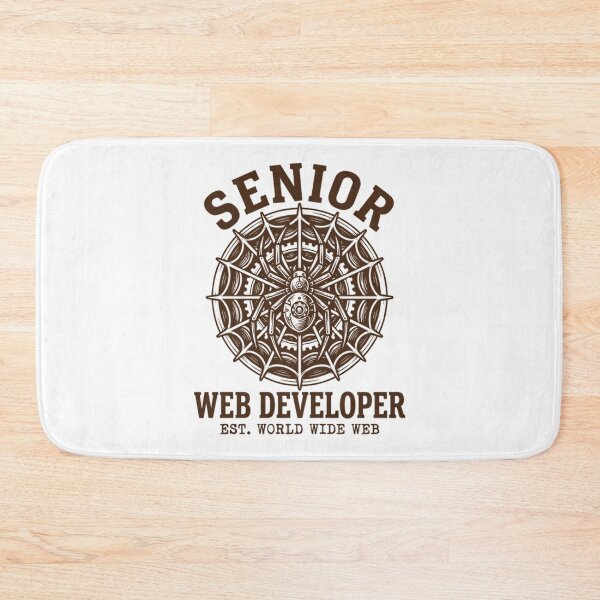 Item preview, Senior Web Developer Funny Spider Pun Programmer Coding designed and sold by Mason-Pride.