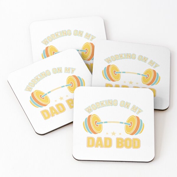 Item preview, Working On My Dad Bod Weightlifting designed and sold by IlynCheas12.