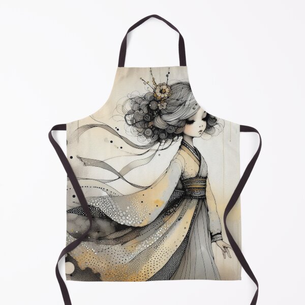 Item preview, Vintage Charm Girl designed and sold by Beyondnote-Art.