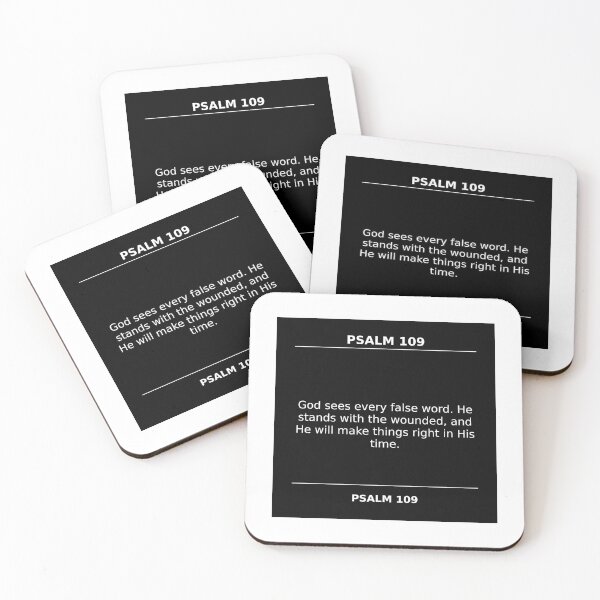 Item preview, psalm 109 god sees every false word  designed and sold by OCD_JESSICA.