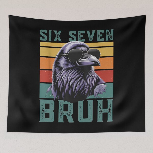Item preview, Cool Raven Wearing Shades Funny Retro Tee designed and sold by LashondaGreen89.