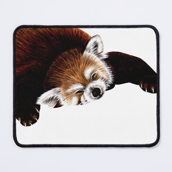 Item preview, Red panda sleeping designed and sold by LorenDowding.