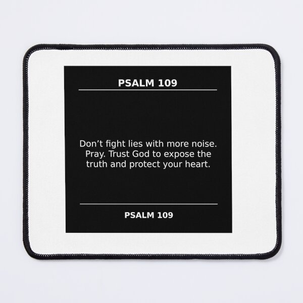 Item preview, psalm, 109, god, sees, everything, false, Lies,trust designed and sold by ocd_Jessica.
