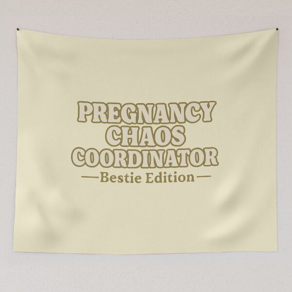 Item preview, New Mom Pregnancy Support Bestie design quote designed and sold by Meandmyshop.