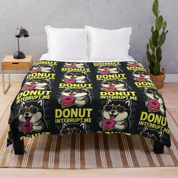 Item preview, Donut Interrupt Me – Playful Gamer Snack Humor designed and sold by Taans-Creation.