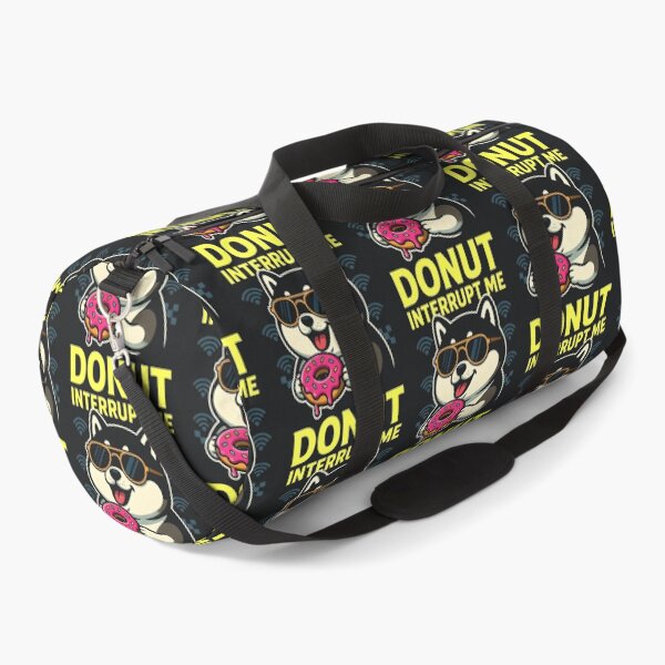 Item preview, Donut Interrupt Me – Playful Gamer Snack Humor designed and sold by Taans-Creation.