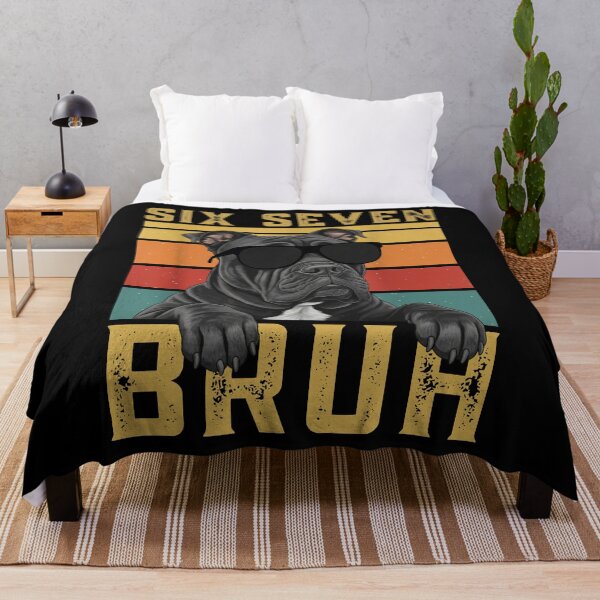 Item preview, Cool Black Dog Meme – Six Seven Bruh Shirt designed and sold by LashondaGreen89.