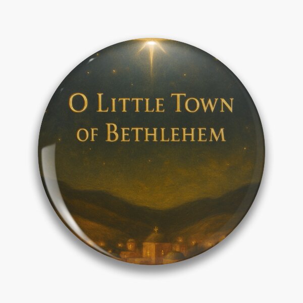Item preview, O Little Town of Bethlehem – Victorian Christmas Hymn  designed and sold by Novel Works Studio.