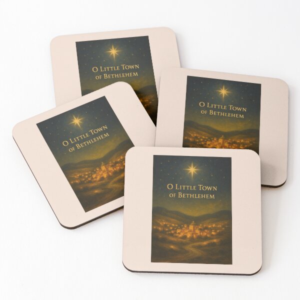 Item preview, O Little Town of Bethlehem – Victorian Christmas Hymn  designed and sold by Novel Works Studio.