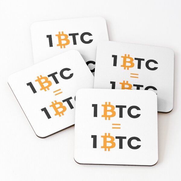 Item preview, 1 BTC = 1 BTC | The Ultimate Bitcoin HODL Truth (1 BTC Equals 1 BTC - Minimalist Crypto Philosophy) designed and sold by FashionTraders.