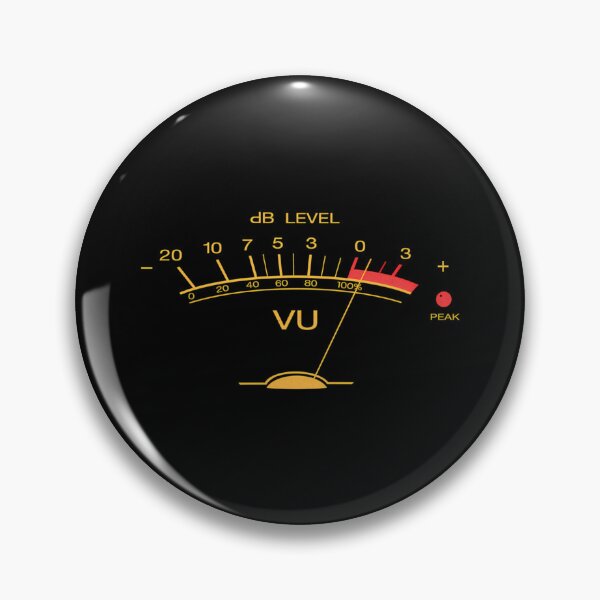 Item preview, Volume Vu Meter Vintage Audio Engineer Recording Studio Gear Head Musician Guitar  designed and sold by williamtaylor07.