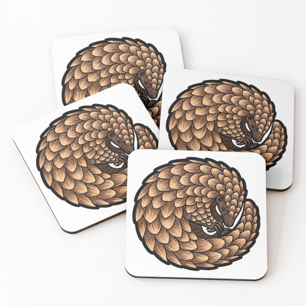 Item preview, Pangolin Illustration Endangered Animal Lover designed and sold by HendrixMa.