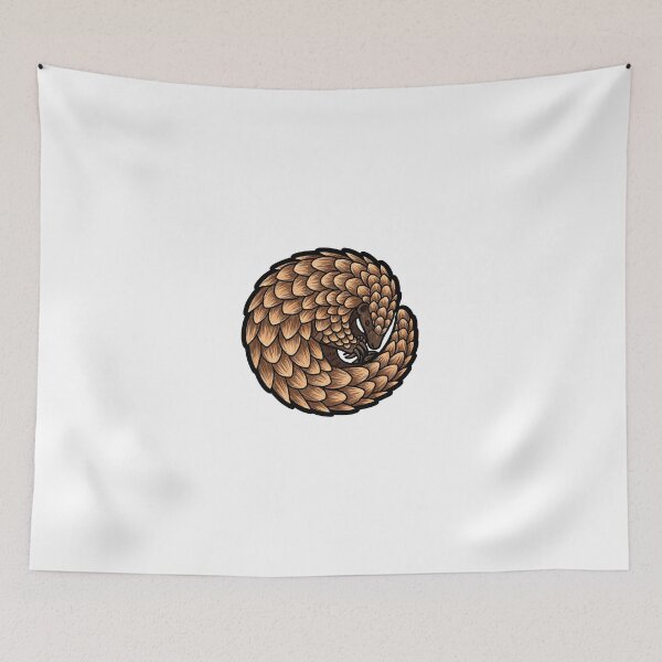 Item preview, Pangolin Illustration Endangered Animal Lover designed and sold by HendrixMa.