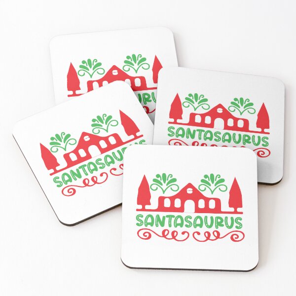 Item preview, Santasaurus - Funny Christmas Dinosaur Pun designed and sold by FuzionRaptor.