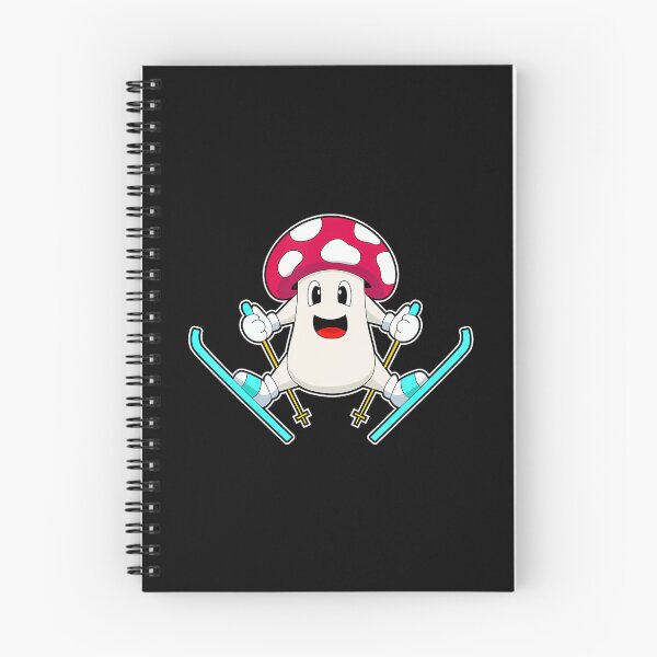 Item preview, Mushroom Skier Ski Winter Sports designed and sold by TashiaJerrie.