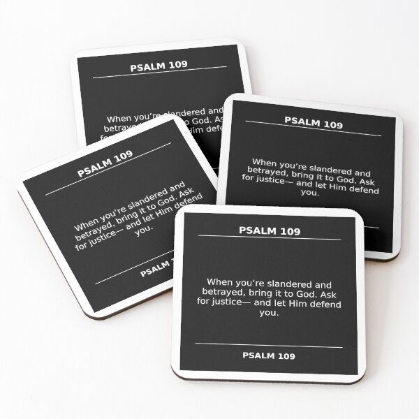 Item preview, psalm 109, god defends you  designed and sold by OCD_JESSICA.
