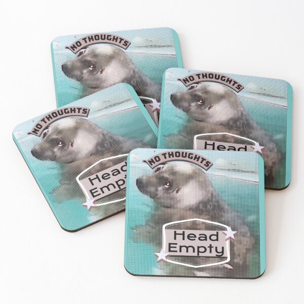 Item preview, No Thoughts Head Empty Seal designed and sold by bajablaest.