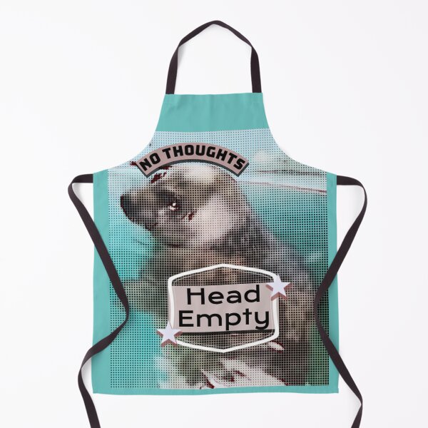 Item preview, No Thoughts Head Empty Seal designed and sold by bajablaest.