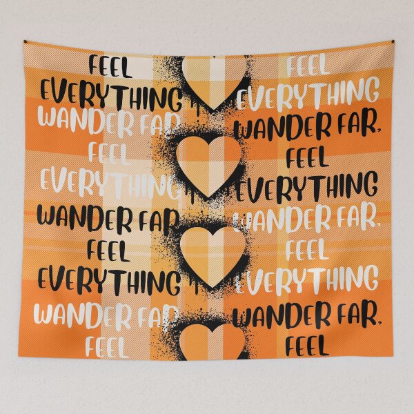 Item preview, Wander Far, Feel Everything designed and sold by Pamthedesigner.