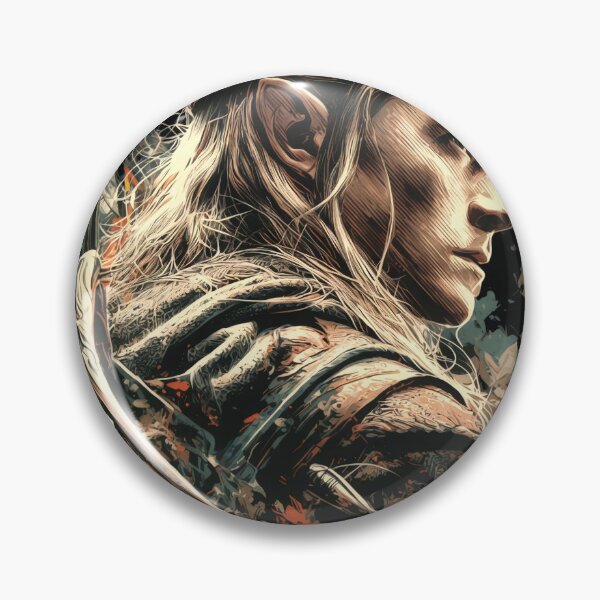 Item preview, Legolas Lord of the Rings LOTR Elf Archer Orlando Bloom Mirkwood Prince Greenleaf Bow and Arrow Fellowship Hobbit Fan Art Portrait Poster T-Shirt Sticker Gift designed and sold by Senpaiwaves.