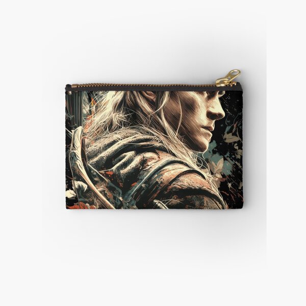 Item preview, Legolas Lord of the Rings LOTR Elf Archer Orlando Bloom Mirkwood Prince Greenleaf Bow and Arrow Fellowship Hobbit Fan Art Portrait Poster T-Shirt Sticker Gift designed and sold by Senpaiwaves.